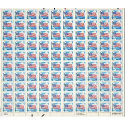 #2278 Flags And Clouds, Sheet of 100 Stamps