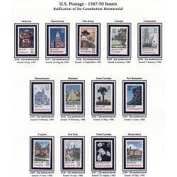 #2336-2348 Ratification of the Constitution, Complete Set of 13