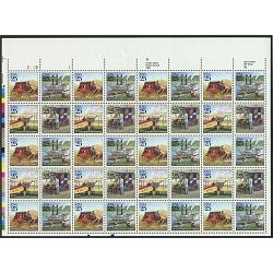 #2434-37 Traditional Mail Delivery, Sheet of 40
