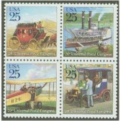 #2434-2437 Traditional Mail Delivery, Set of Four Singles
