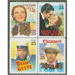 #2448a Classic Films, Block of Four