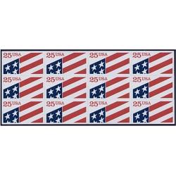 #2475a Flag, ATM Plastic Booklet Pane of 12