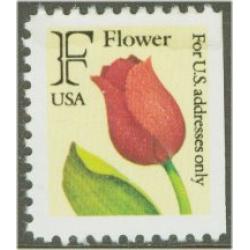 #2520  \"F\" and Flower, Booklet Single (KCS)