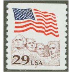 #2523 Flag over Rushmore Coil, Intaglio Printing