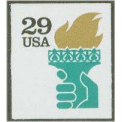 #2531A Liberty & Torch, ATM Booklet Single