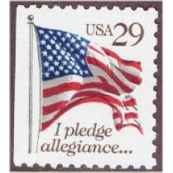 #2593B Pledge, Booklet Single Perforated 11x10