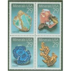 #2703a Minerals, Block of Four
