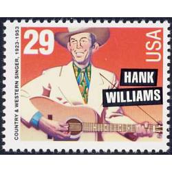 #2723A Hank Williams, Perforated 11.2x11.5