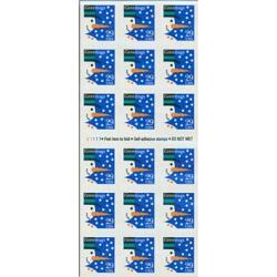 #2803a Snowman, Convertible Pane of 18