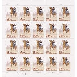 #2818 Buffalo Soldiers, Sheet of 20 Stamps