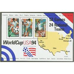 #2837 World Cup Soccer Souvenir Sheet