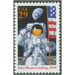 #2841a Moon Landing, Single Stamp