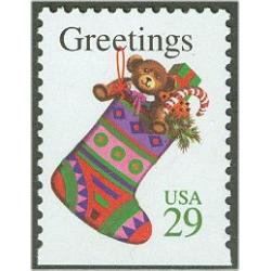 #2872v Christmas Stocking, Booklet Single