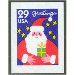 #2873 Santa, Christmas ATM Single Stamp