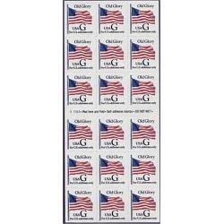 #2886a \"G\" Stamp, Convertible Pane of 18