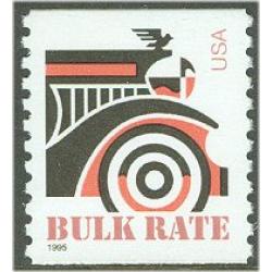 #2905 Automobile, Coil Perforated 9.8, Small date