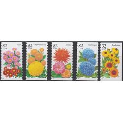 #2993-97 Fall Flowers, Five Singles