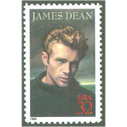 #3082 James Dean, Legends of Hollywood, Single Stamp