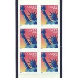 #3122d Statue of Liberty, Booklet Pane of 6