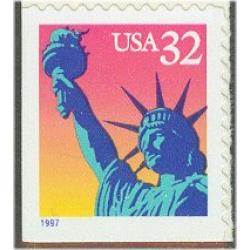 #3122Ev Statue of Liberty, Booklet Single from 3122Ef