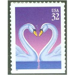 #3123 Love Swan 32¢, Booklet Single