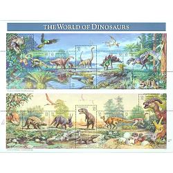 #3136a-o Dinosaurs, Fifteen Singles