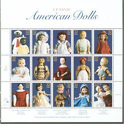 #3151a-o American Dolls, Fifteen Singles