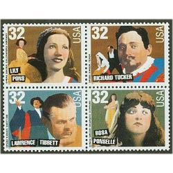 #3154-57 Opera Singers, Four Singles