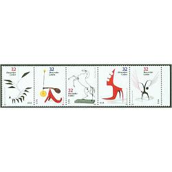 #3198-3202 Alexander Calder, Set of Five Singles