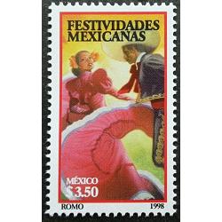 #3203 Mexico Joint Issue #2066, \"Cinco De Mayo\"
