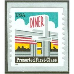 #3208A Diner Coil, Die-cut 9.7 Self-adhesive