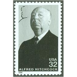#3226 Alfred Hitchcock, Legends of Hollywood, Single Stamp