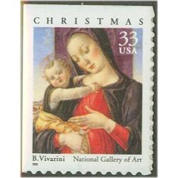 #3355a Madonna and Child, Booklet of Twenty