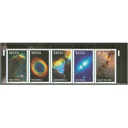 #3384-88 Hubble Space Telescope Images, Set of 5 Singles