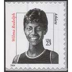 #3436 Wilma Rudolph, American Athlete, Distinguished American, Convertible Booklet Single