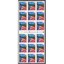 #3450a Flag over Farm, ATM Pane of 18