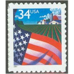 #3470 Flag over Farm, Self-adhesive