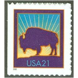 #3484 Bison, Booklet Single (from #3484d)