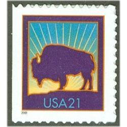 #3484A Bison Booklet Single, Die Cut 10½ x 11¼