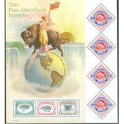 #3505 Pan-American Expo Souvenir Sheet of Seven