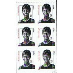 #3436b Wilma Rudolph, Booklet Pane of Six