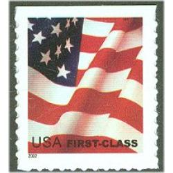 #3623 USA First Class Flag, Booklet Single