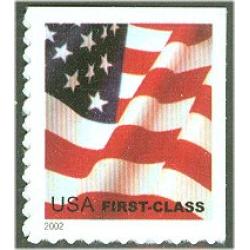 #3624 USA First Class Flag, Booklet Single