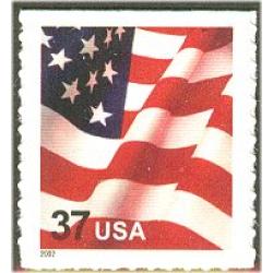 #3635 USA & Flag, Single (USPS)