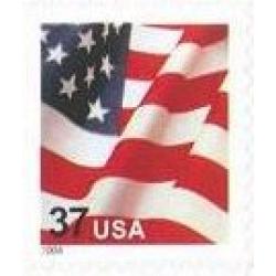 #3636D USA & Flag, Booklet Single "2004" Year Date