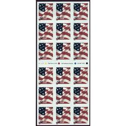 #3637a USA Flag, ATM Booklet Pane of 18