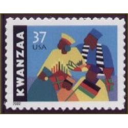 #3673 Kwanzaa (Issued in 2002) 37¢