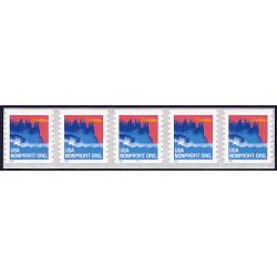 #3693 Sea Coast, "2002" Self-adhesive, PNC 5 #B111