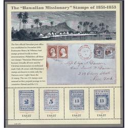 #3694a-d Hawaiian Missionaries Set of Four Singles
