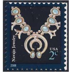 #3751 Navajo Necklace, Reprint Die-cut 11¼x11½ (2006)